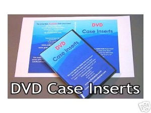 DVD Case Inserts - Professional Label, Inc.  www.prolabel.com